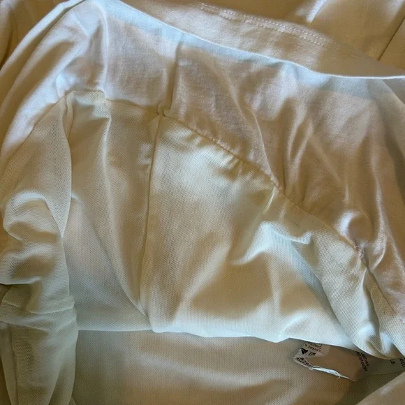 Max Mara Cream Drape Top - Picture 8 of 8